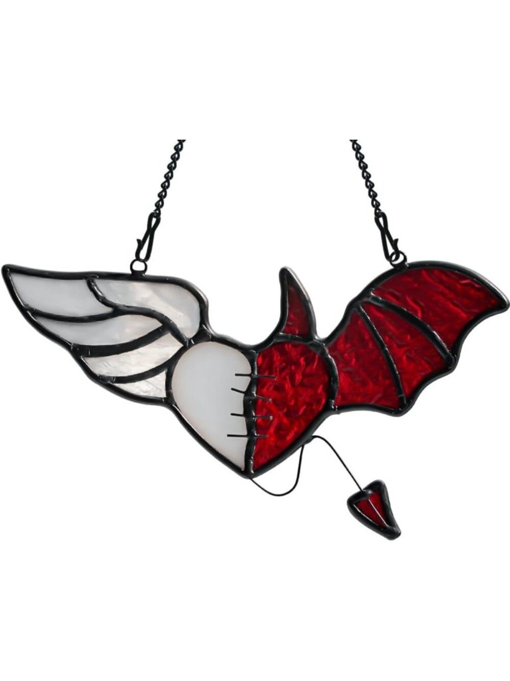 Stained Glass Bat Suncatcher | Witchy Home Decor | Halloween Gifts for Her